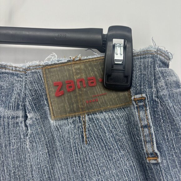 Vintage Zana Di Y2K Jeans Low Rise Cropped Flare Jeans Womens Size 11 - Picture 5 of 12